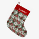 Search for plaid christmas stockings Tartan