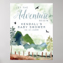 Search for adventure baby shower signs Forest