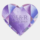 Search for amethyst gemstone stickers Heart