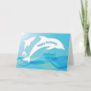 Search for dolphin birthday cards Waves