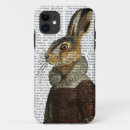 Search for animal portraits iphone cases Rabbit