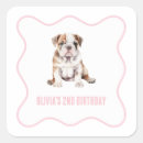 Search for bulldogs stickers For kids