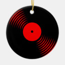 Search for vinyl record christmas tree decorations 80s