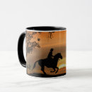 Search for western horse mugs Sunset