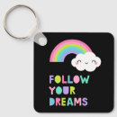 Search for follow your dreams key rings Cute
