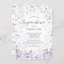 Search for purple lingerie shower invitations For her