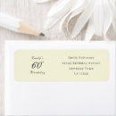 Search for adult birthday return address labels Typography