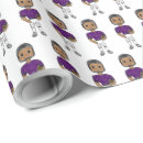 Search for purple and black wrapping paper For him
