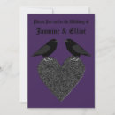 Search for raven invitations Goth