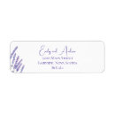 Search for lavender design return address labels For her