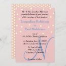 Search for polka dot wedding invitations Elegant