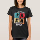 Search for 1972 birthday tshirts Player