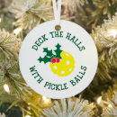 Search for pickle ball christmas tree decorations Sports