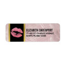 Search for gold lips return address labels Makeup