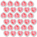 Search for ruby hearts stickers Watercolor
