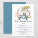 Search for drive by baby boy shower invitations Greenery