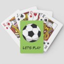 Search for soccer playing cards Black