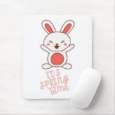 Search for funny rabbit mousepads Easter
