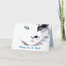 Search for feline note cards Modern