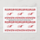 Search for damask pattern postcards White