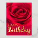 Search for modern birthday postcards Red