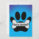 Search for dog paw invitations Animal paws