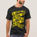 Search for crime scene tape clothing Detective