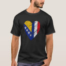 Search for bosnia tshirts Heart