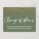 Search for olive green and gold wedding save the dates Couple