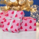 Search for cute pink christmas wrapping paper Trees