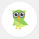 Search for whimsical owl stickers Cartoon