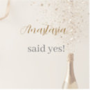 Search for she said yes stickers Bridal shower