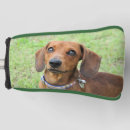 Search for dachshund golf equipment Red