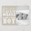 Search for miracle birth announcement cards Newborn