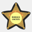 Search for star badge stickers Western