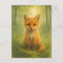 Search for wild fox postcards Nature