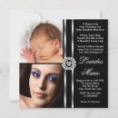 Search for black white silver quinceanera invitations Elegant