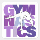 Search for gymnast stickers Purple