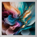 Search for teal abstract posters Pink
