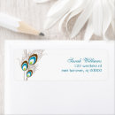 Search for teal bird return address labels Feathers
