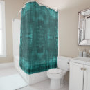 Search for dark teal shower curtains Pattern