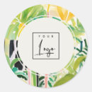 Search for leafy green stickers Tropical