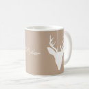Search for deer silhouette mugs White