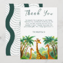 Search for jungle thank you cards Greenery