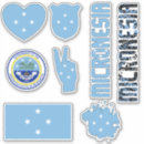 Search for map symbol stickers Flag