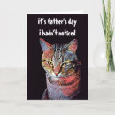 Search for funny cat fathers day cards Humour