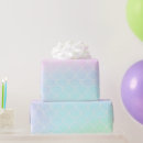 Search for mermaid wrapping paper Teal