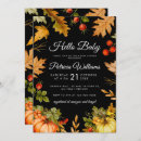 Search for foliage baby shower invitations Autumn