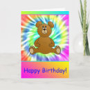Search for tie dye birthday cards Rainbow