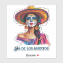 Search for la catrina stickers Sugar skull